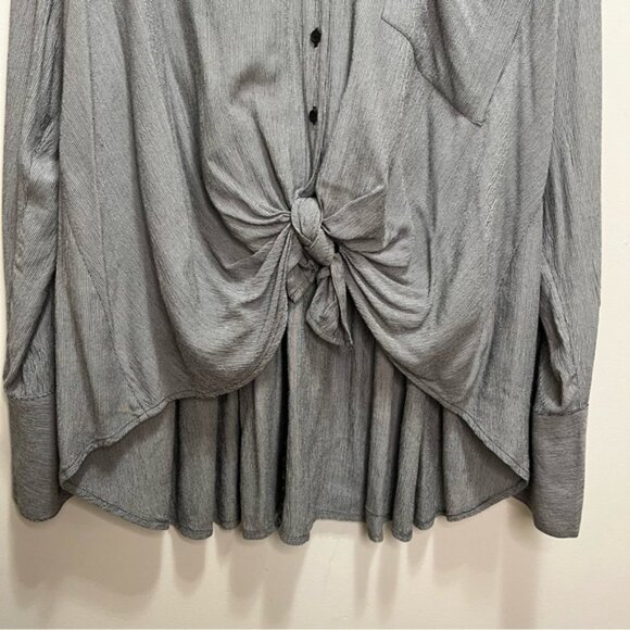 Free People Magic Breeze Shirt Size XS Oversized - Picture 7 of 12